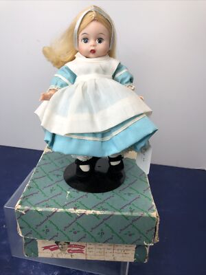 8'' Vintage Madame Alexander Doll  Alice  Alice In Wonderland 452? W/ Box