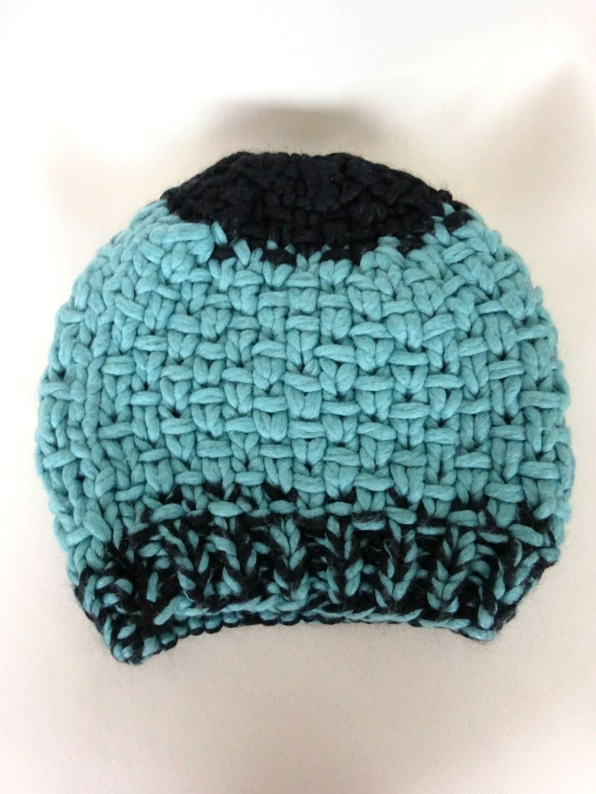 Bonnet Woman Men Wool Mesh Knitted Made Hand Size Xs Head Size Ebay