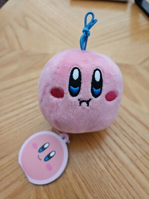 NEW Kirby Nintendo HAL Laboratory Plush Stuffed Animal Pink Game Character Toy