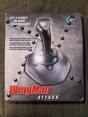 1999 Vintage Logitech Wingman Attack Controller NEW IN BOX READ DESCRIPTION