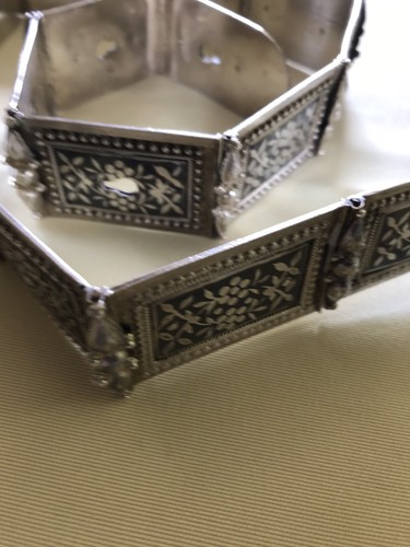 EARLY 19 CENTURY OTTOMAN EMPIRE STYLE SILVER BELT