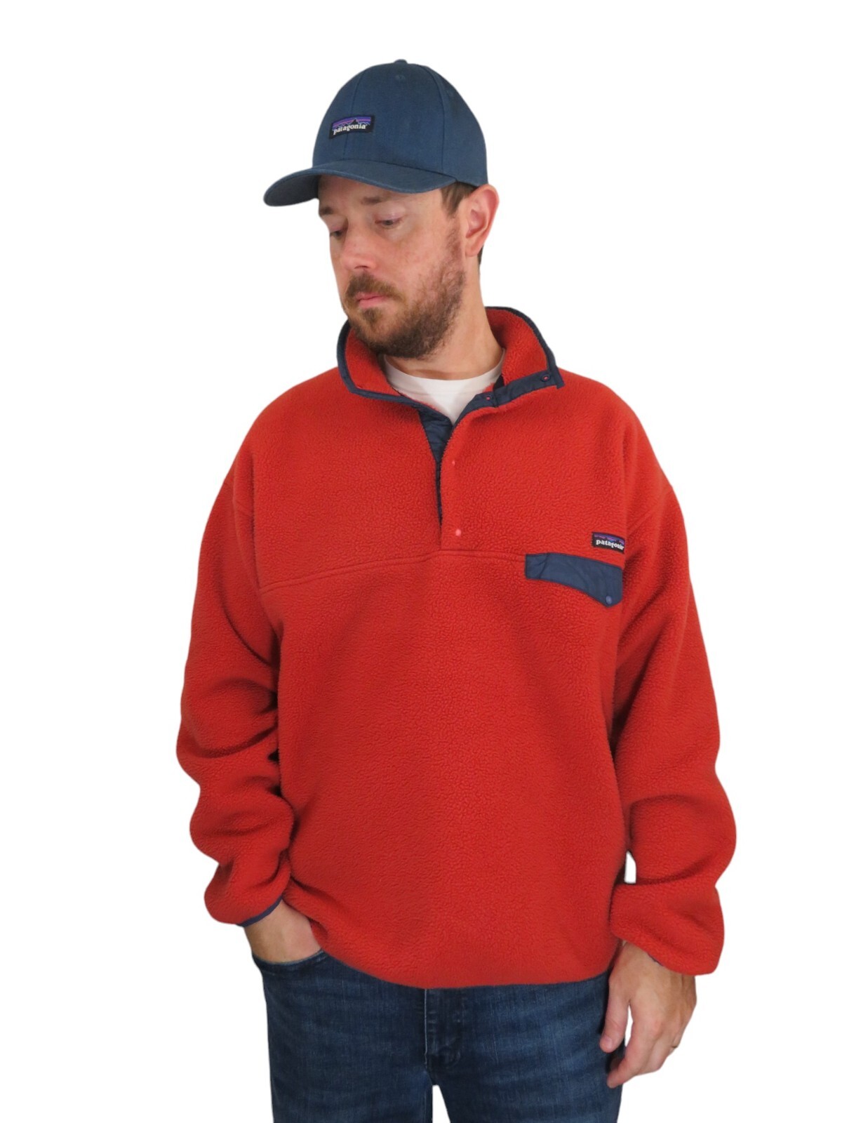 L 90s激レアUSA製 patagonia BUGGIES Pull Over