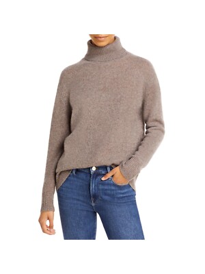 

Дизайнерский бренд женский темно-бордовый ребристый свитер с длинным рукавом и черепаховым вырезом, туника, свитер, Maroon