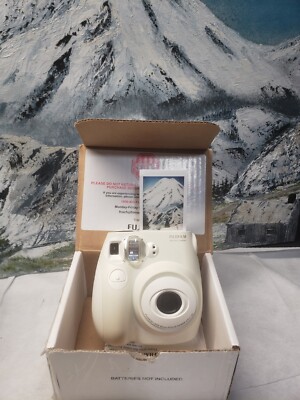 Fujifilm Instax Mini 7S Instant Camera - White - Tested read
