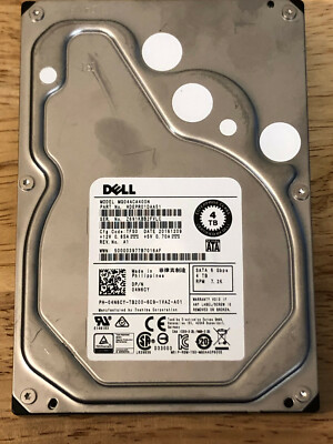 Dell Toshiba Enterprise 4TB 7.2k 6G SATA HDD LFF 4N6CY