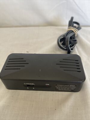 RCA RF Modulator Tested- 6203 Power Source 120V AC 60 Hz 4.5W