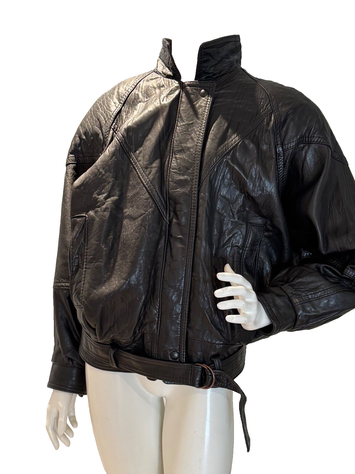 Genuine Leather Bomber Jacket Unisex - Buttery Soft - EUC | eBay Genuine Leather Bomber Jacket Unisex - Buttery Soft - EUC | eBay
