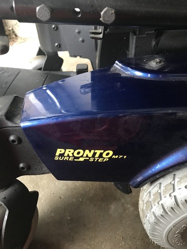 Invacare Pronto M71 Power Wheelchair Contoured Back