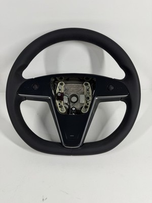 21-26 Tesla Model S / X Round Steering Wheel OEM 1607880-00-G