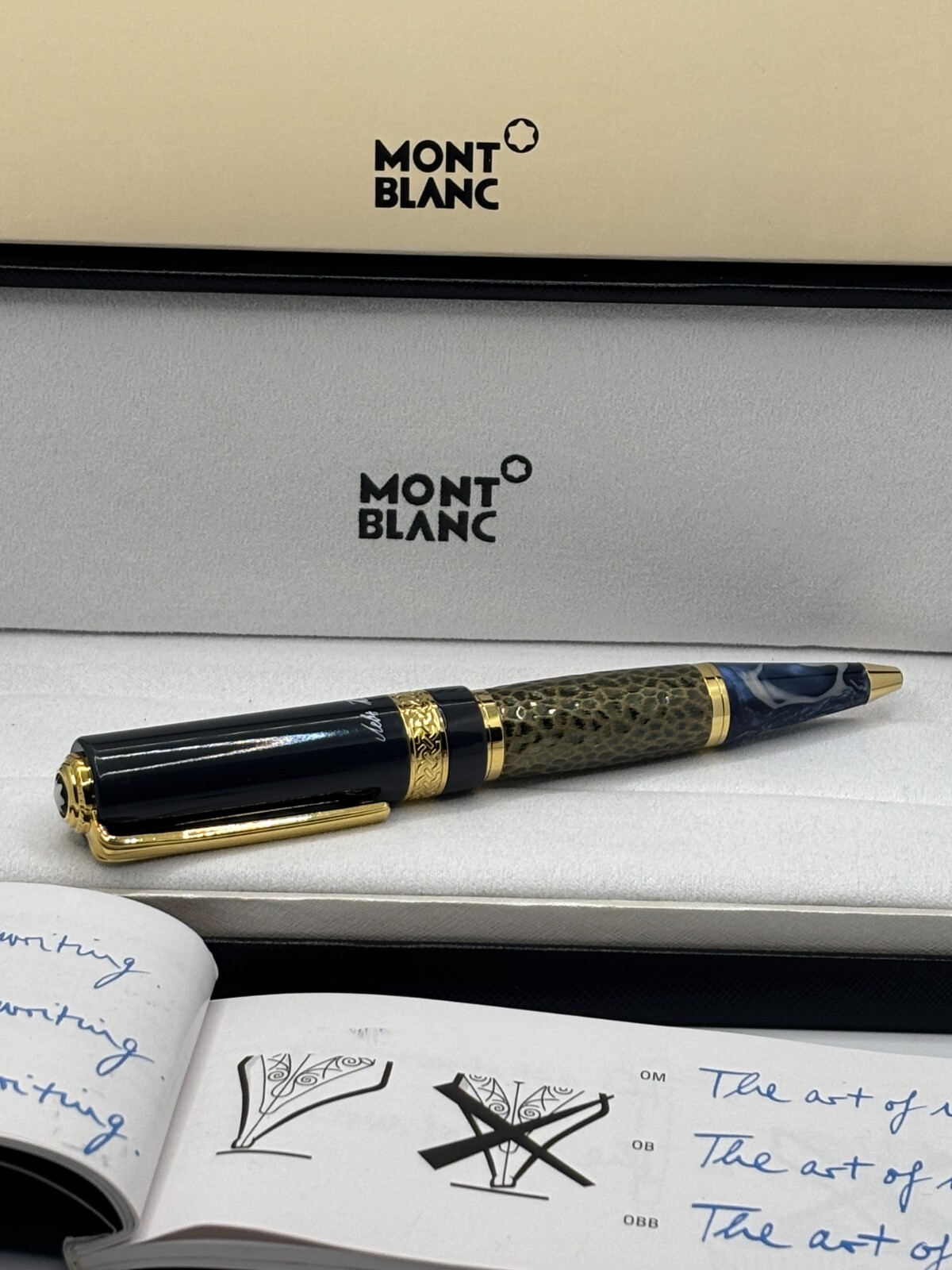 Fabulous Montblanc Limited Leo Tolstoy Writer Edition {Blue
