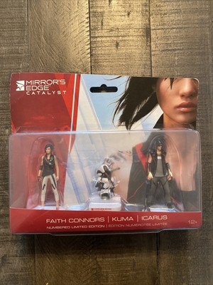 Mirrors Edge Catalyst 3 Mini Figure Limited Edition Faith Connor Kuma ICarus