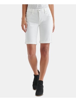 

LUCKY BRAND Шорты-бермуды женские белые 6\28, Белый, 7WD10979