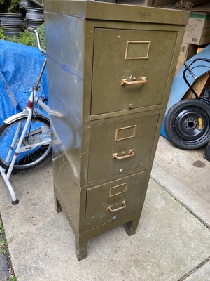 Office Furniture Vintage File Cabinet