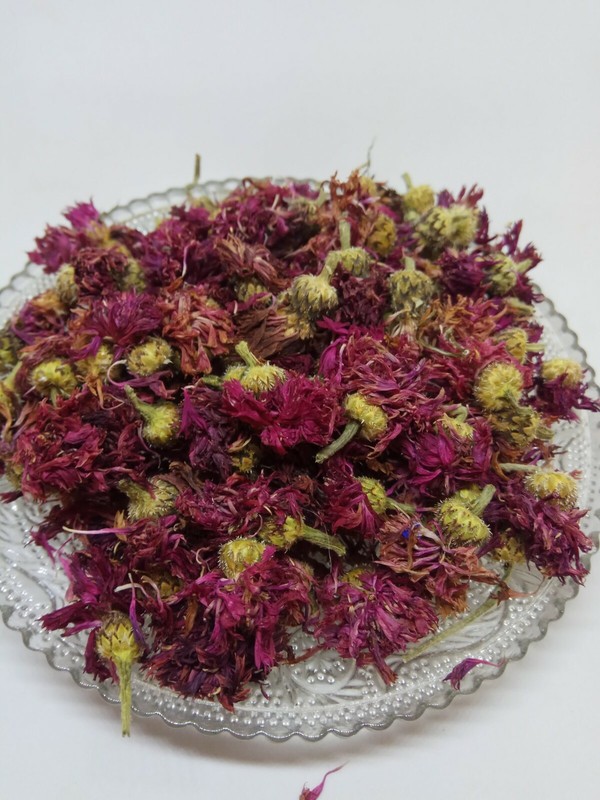 Cornflower .Red Petals.Dried.Organic.Centaurea Cyanus