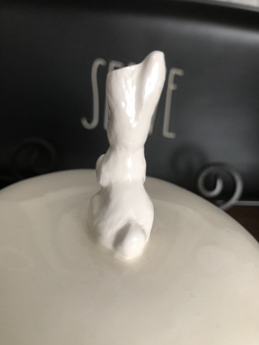 Rae Dunn Vintage Rabbit Cheese Dome