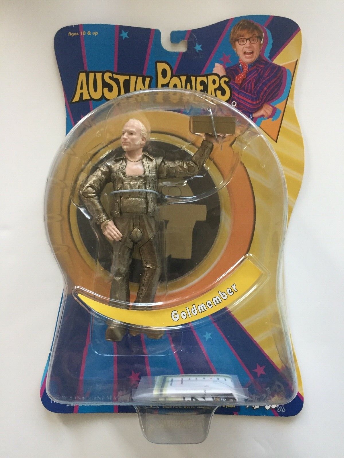 特撮 Mezcotoyz - Figurine - Austin Powers - Goldmember - 0696198100068 MOC AUSTIN POWERS GOLDMEMBER Action Figure 2002 MEZCO Gold