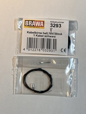Brawa 3293, Grain-O-Wheat, Clear bulb, gauge neutral, 16V,  30mA - NEW