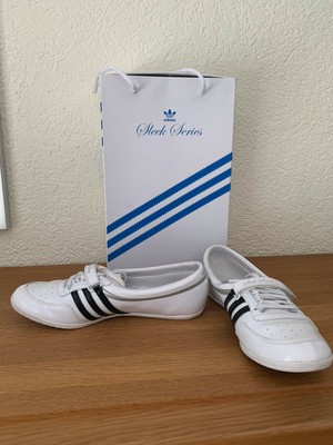 adidas sleek damen weiß