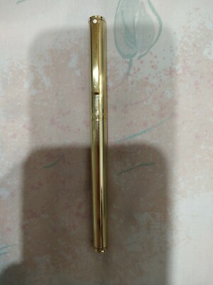  Sheaffer Fashion 264 White Dot Gold Plated Roller Pen/NEW