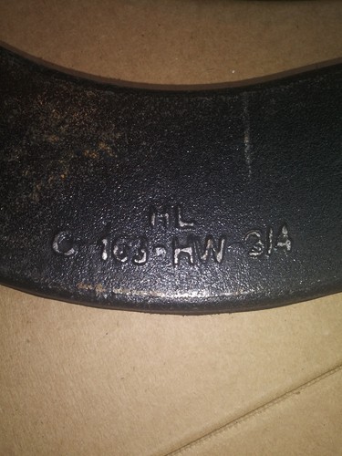 HL Tooth Scarifier Ripper Shank  Chrom Moly Steel Alloy Steel G 163 Mh 3/4 g163