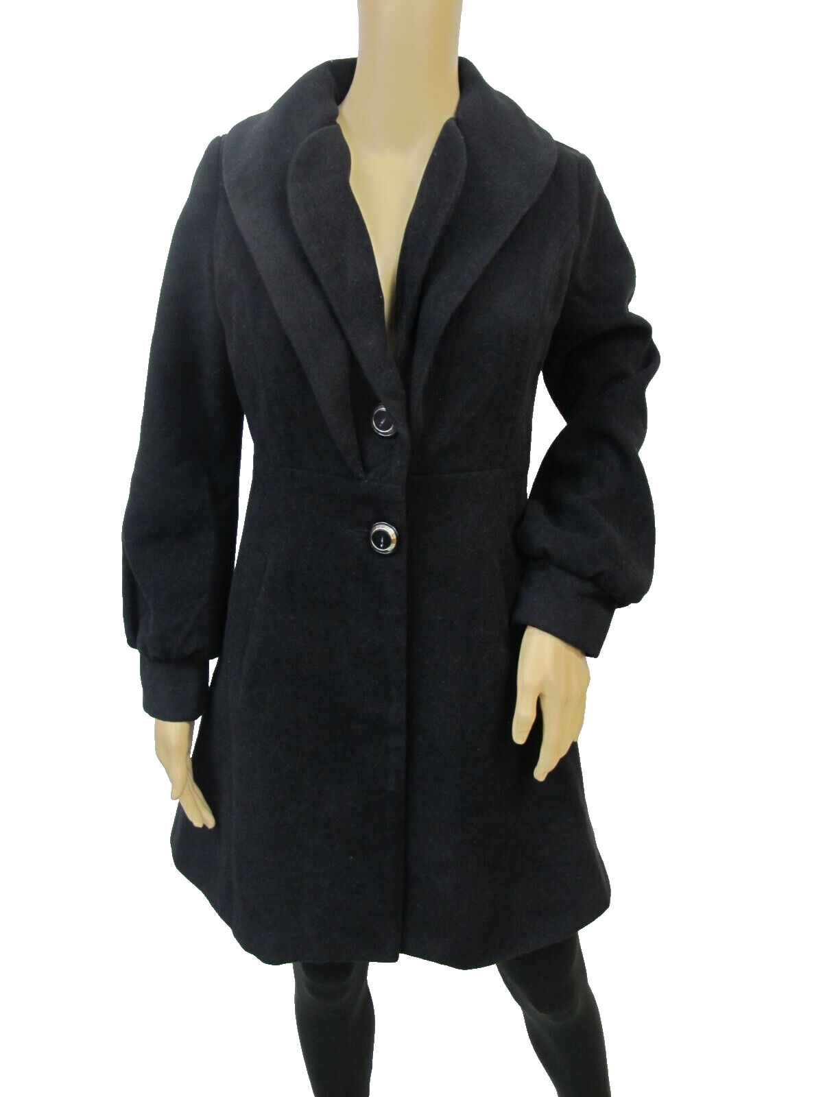 louren ローレン/Oversize wool trench coat Lauren Ralph Lauren Trench Coat Jacket Wool Lined Removable