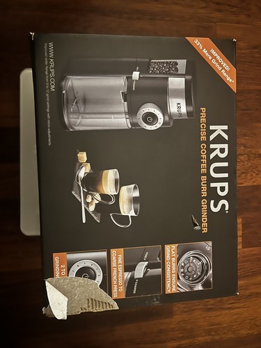 Krups GX550 Precise Coffee Burr Grinder ---- *F30*