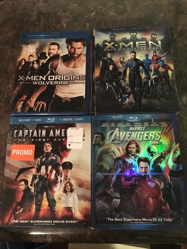 Rare Huge Blu-Ray Movie Lot (17 Movies) - DC & Marvel Comic Movie Collection $$$