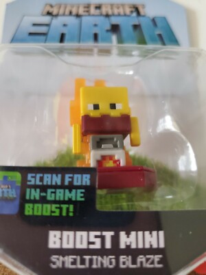 NIP Minecraft: Earth Boost Mini - Smelting Blaze - Scan for in-game boost! 