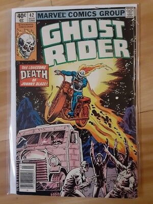 Marvel Ghost Rider 42 1980