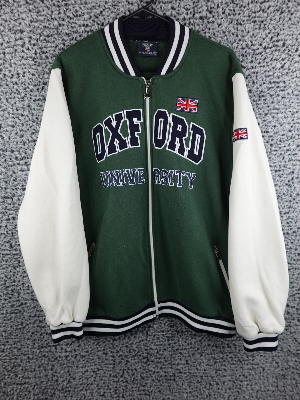 【最終値下げ】University of O xford ジャンパー Oxford University Official Merchandise Full Zip Varsity