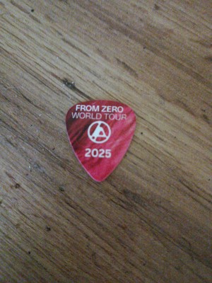 Linkin Park - From Zero World Tour - Collectible Guitar Pick