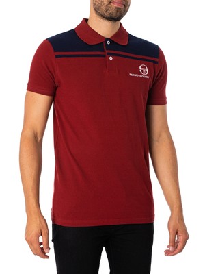 

Мужская рубашка-поло New Young Line Sergio Tacchini, красная, Красный, STM14569-603