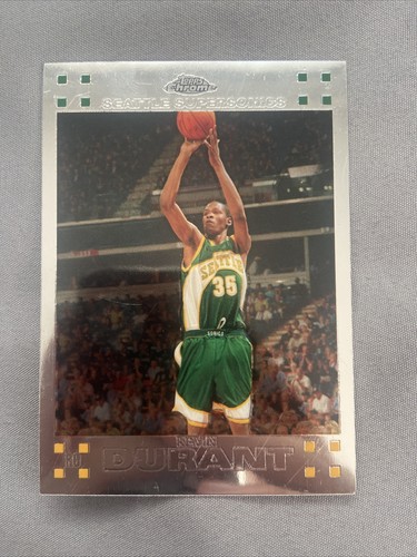 その他 2007-08 Topps Chrome Kevin Durant RC 2007-2008 Kevin Durant Topps Chrome Rookie Card | eBay