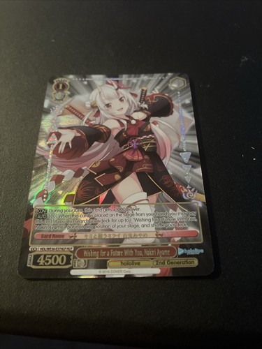 Nakiri Ayame Weiss Schwarz -_ENGLISH_- Hololive SUPER EXPO