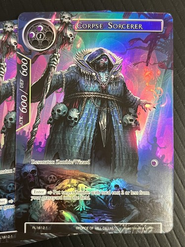 Force of Will TCG CORPSE SORCERER FOIL PROMO RL1812-1 NM FOW