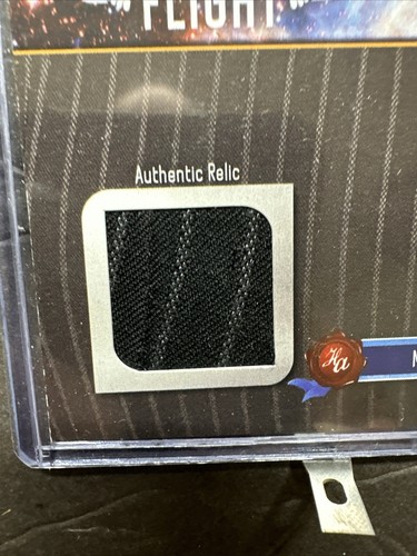 23 Historic Autographs Flight Michael Jordan Worn Suit Jacket Relic /299