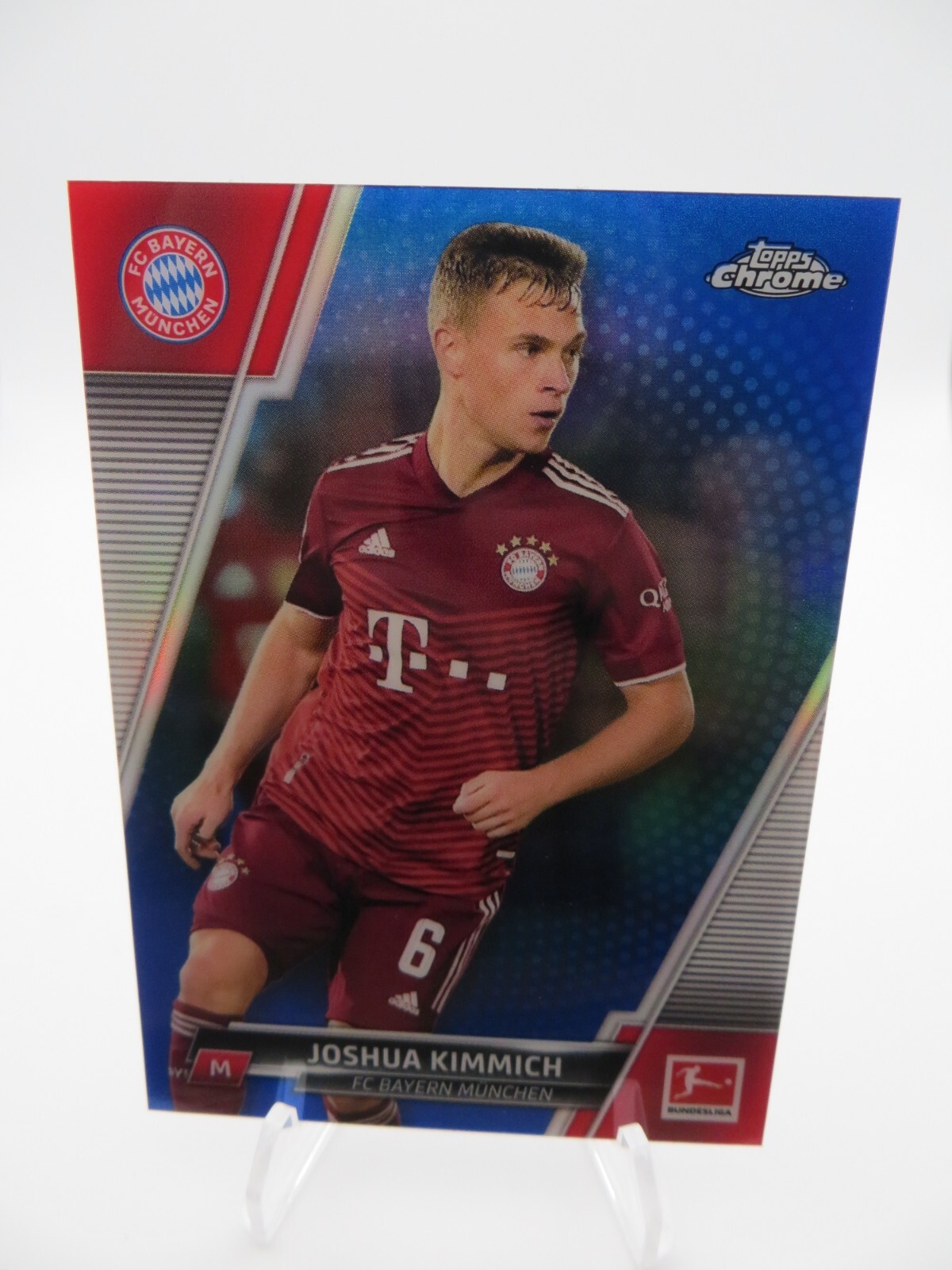 kimmichページ 2021-22 Topps Chrome Bundesliga Blue Wave Refractor /150