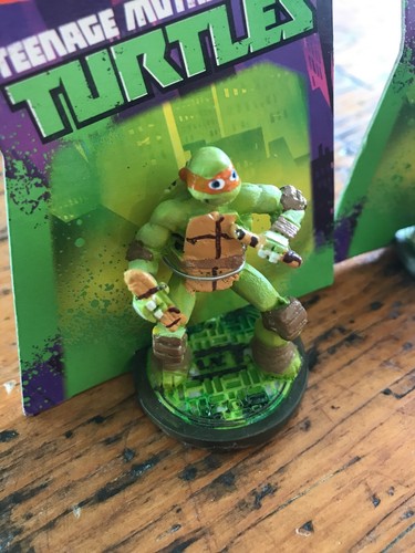 Lot of 4 NEW Penn Plax Teenage Mutant Ninja Turtles Aquarium Fish Tank TMNT