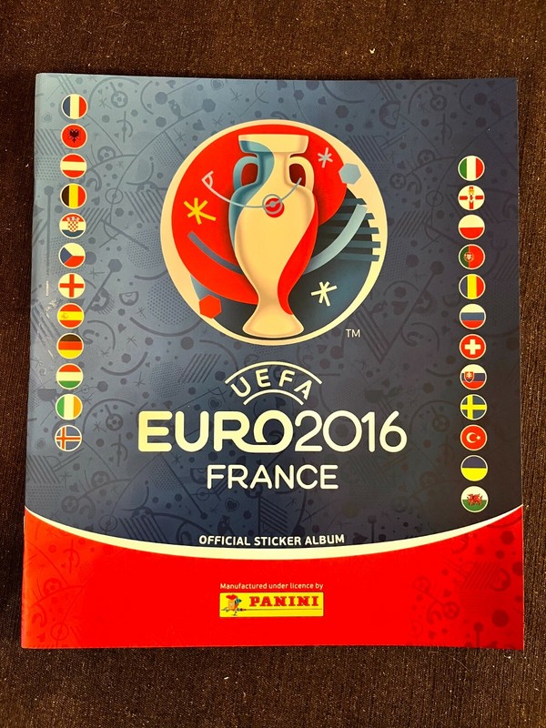 Album Vide Empty Album Leeralbum Panini  Euro 2016 Neuf Mint Ceska Version