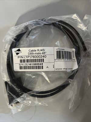 Digi RJ45 to DB9 Cable