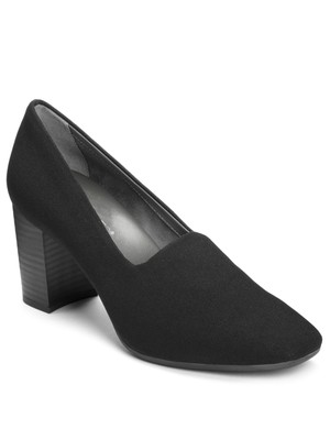 

Женские туфли без каблука AEROSOLES черного цвета с опорой на каблук каменного века, размер 9,5 м, Черный, STONE AGE