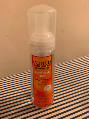 Cantu Shea Butter for Natural Hair Wave Whip Curling Mousse 8.4 Fl. oz / 248 ml