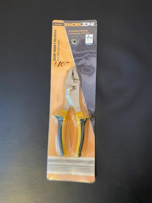 WORKZONE Hand Tools - Slip Joint Pliers- 6.6 Inch