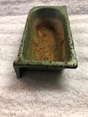 Vintage Arcade Crane cast iron bathtub salesman's sample or doll house 4