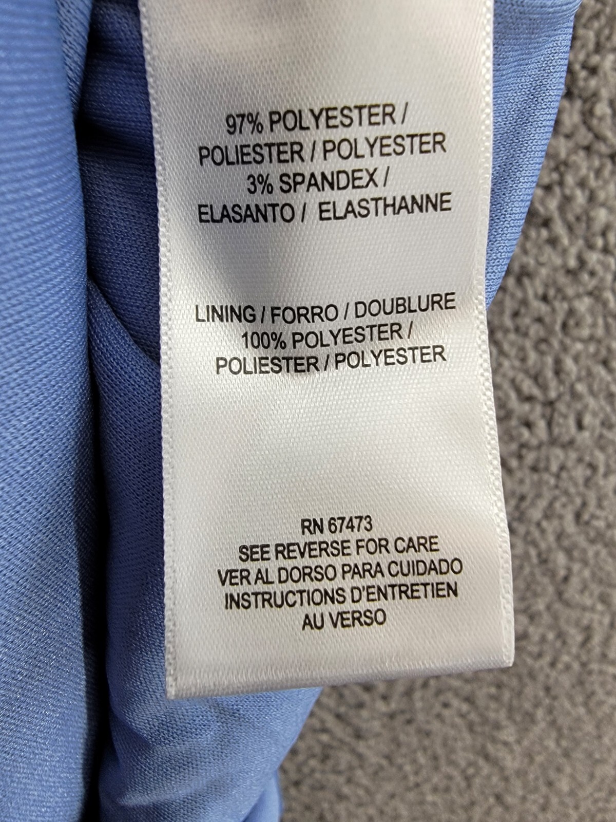 Violet Weekend Strappy Ombré Sequin Gown Juniors' Gradient Blue Lace Zip 3/4 - Picture 13 of 16