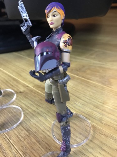 Star Wars Black Series 6 Inch - Ashoka Tank #20 & Sabine Wren # 33 Loose / Mint