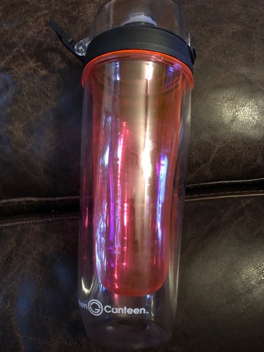 green canteen double wall plastic tritan hydration bottle