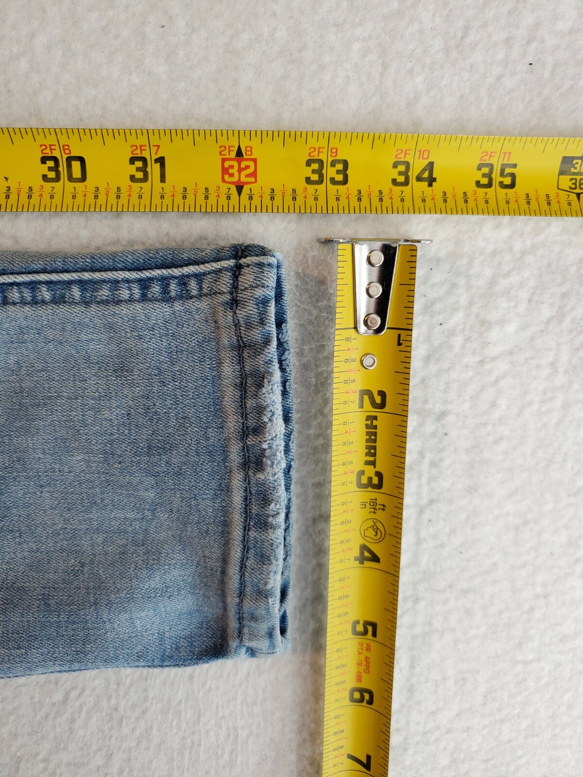 Pacsun Mens 32x32 Skinniest Jeans Distressed  Active Stretch Denim Streetwear