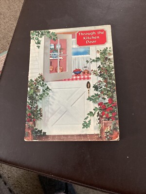 Through The Kitchen Door Recipe Cookbook 1966 Paperback Book