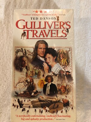 Gullivers Travels VHS 1996 2-Tape Set Brand New Sealed Ten Danson Hallmark